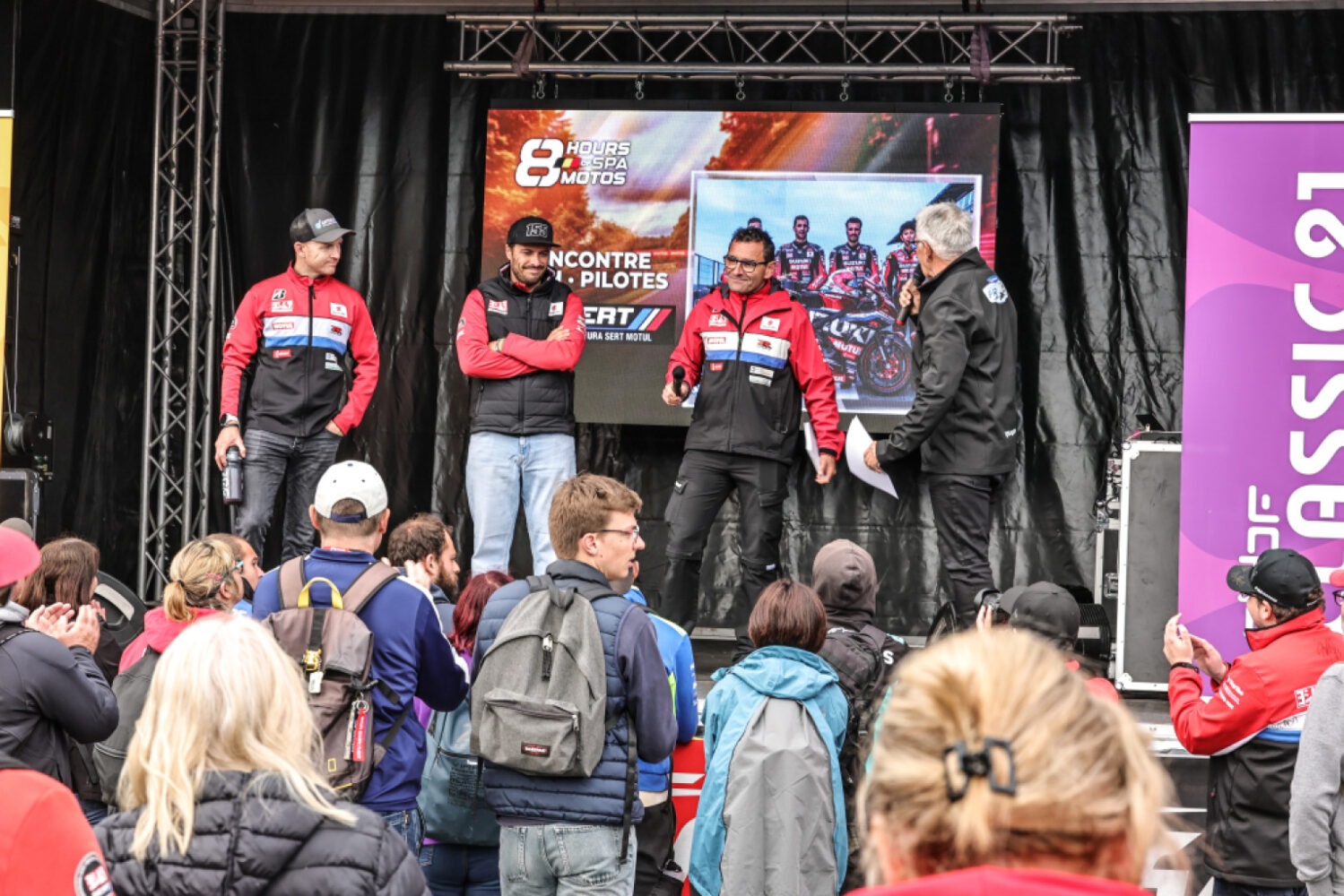 2026-8-H-Spa-TATI TEAM AVA6 RACING FRA Hugo CLERE FRA Mickael DI MEGLIO FRA Isaac VIÑALES MARES ESP Martin RENAUDIN FRA CBR 1000 RR EWC